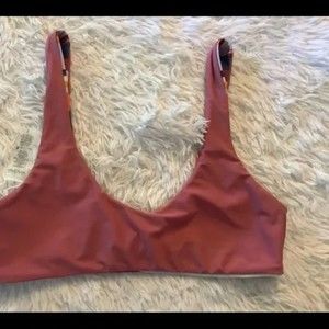 Radar reversible bikini top size large summer beach swim